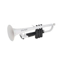 Ptrumpet Plastic B♭ Trumpet Outfit - White
