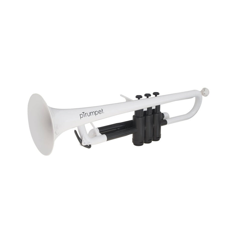 Ptrumpet Plastic B♭ Trumpet Outfit - White
