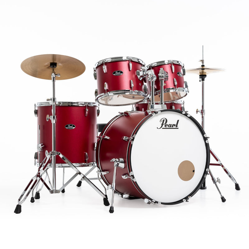Pearl Roadshow 18" junior drum kit - Matte red