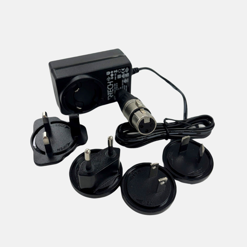 RAT Plug top PSU for Trio4 240V light Euro, UK & US pins