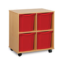 Monarch jumbo tray storage unit Storage unit - 4 trays (2 x 2)