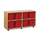 Monarch jumbo tray storage unit Storage unit - 8 trays (4 x 2)
