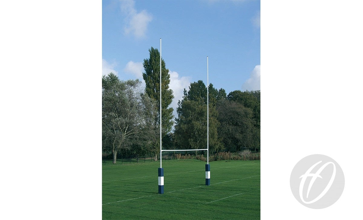 NO.2 STEEL RUGBY POST - 10M HINGED