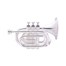 John Packer JP159 Bb pocket trumpet outfit - Silver plated