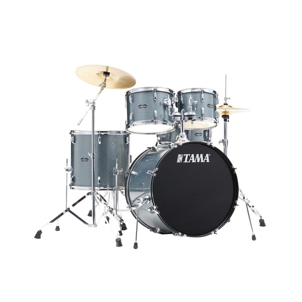 Tama Stagestar ST50H5Z and Zildjian Planet Z drum kit bundle - Sea Blue Mist