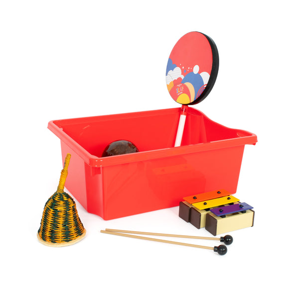 Monarch 20L extra strong storage tray - Red