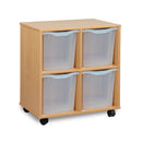 Monarch jumbo tray storage unit Storage unit - 4 trays (2 x 2)