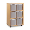 Storage Unit With 6 Jumbo Trays