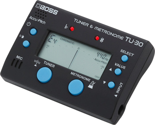 Boss Tu-30 Tuner And Metronome Combo