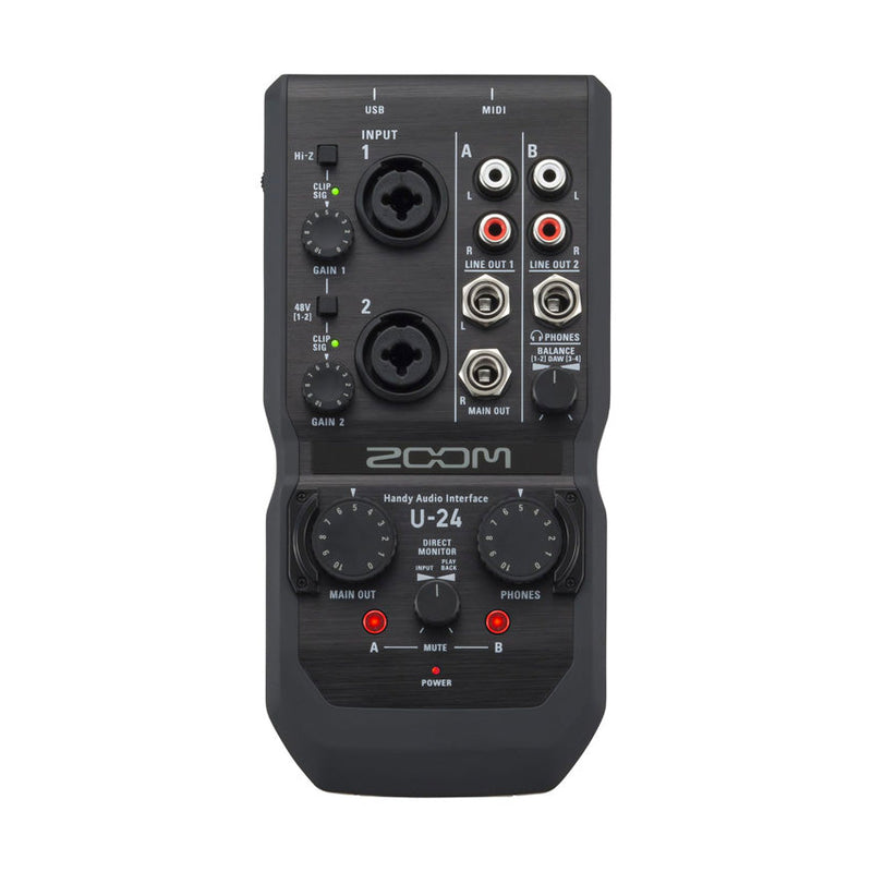 Zoom U24 Handy audio interface