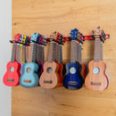 Ukulele wall hanger for up to 25 ukuleles - Red / A1