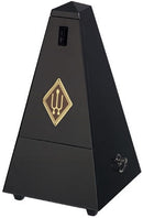 Wittner traditional wooden metronome, with bell - Black gloss