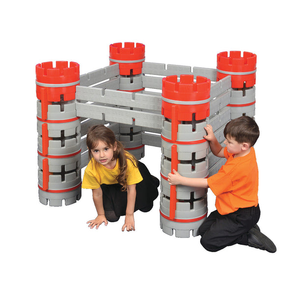 CONSTRUCTA CASTLE, Age 2+, Set of, 54 pieces