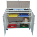 LOCKABLE MUSIC TROLLEY