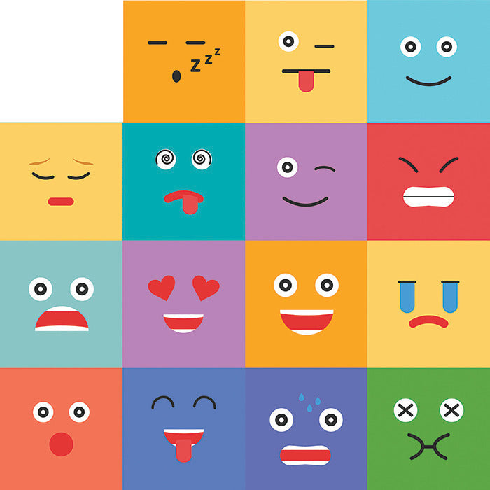 EMOTION TILES, Set of, 15