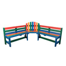 Adult Buddy Bench, Rainbow, Each