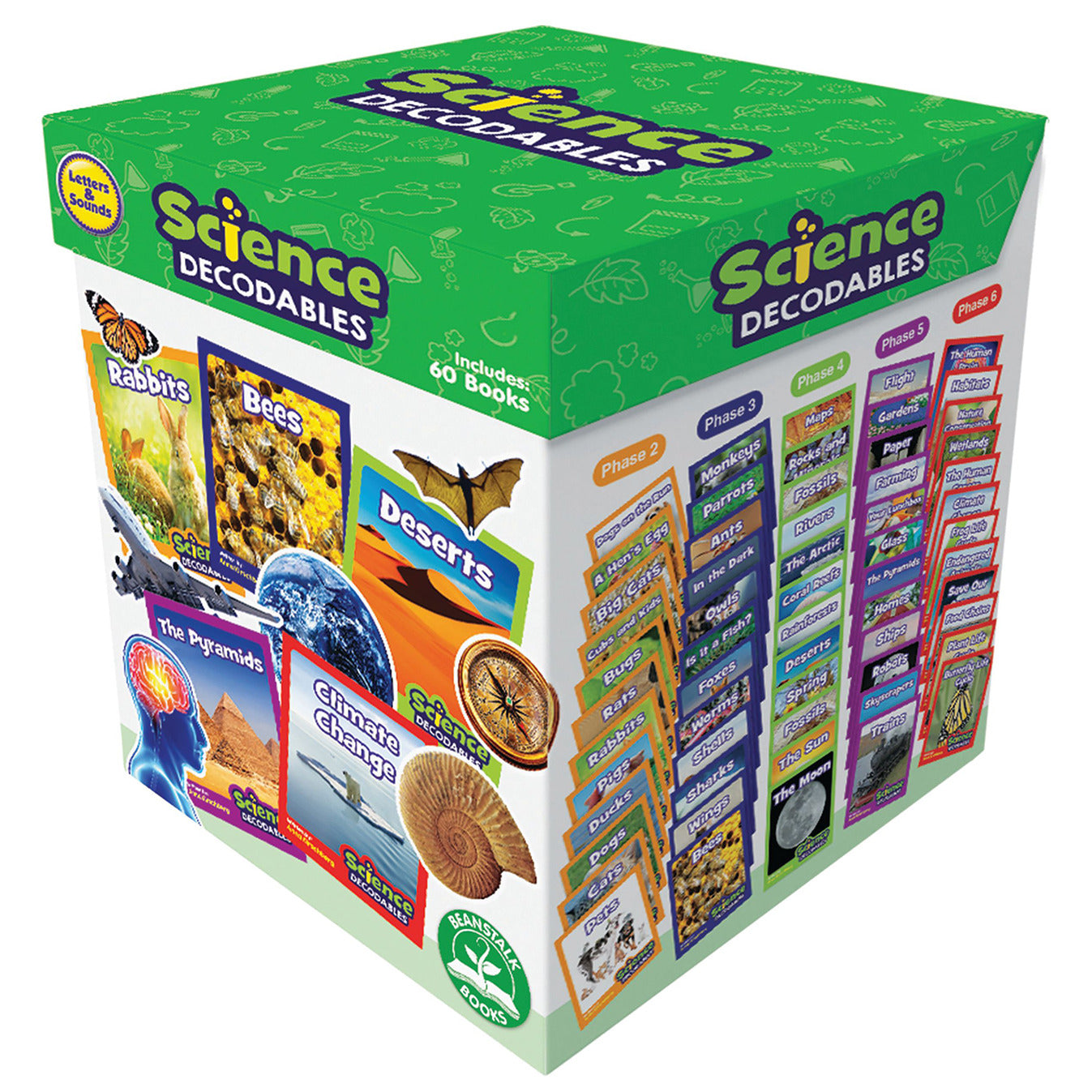 Science Sen SCIENCE DECODABLES NON-FICTION BOXED SET, Box of, 60
