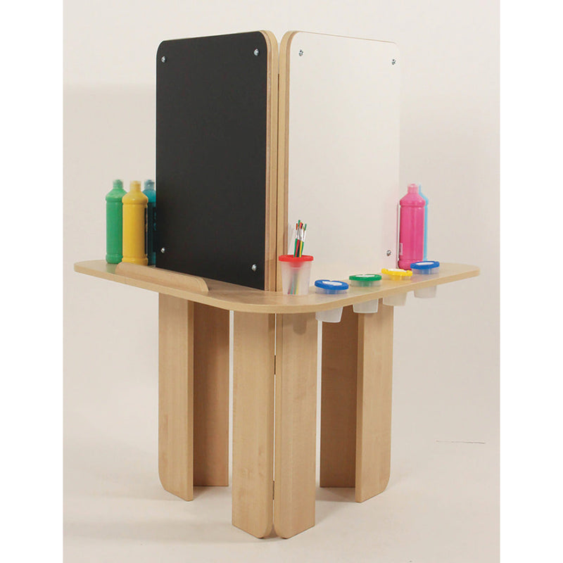 Toddler Easel, 3 sided floor, each