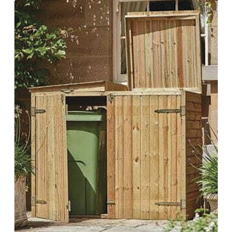 Wooden Wheelie Bin Storage Shed each