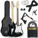 3/4 Size Elec Guitar Bundle Black