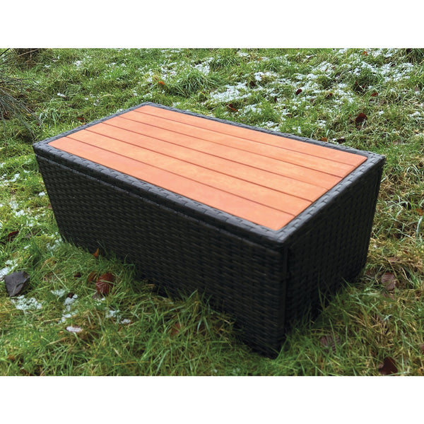 Outdoor Wicker Low Table