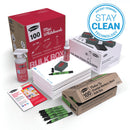 100 Plain Whiteboards+Extras