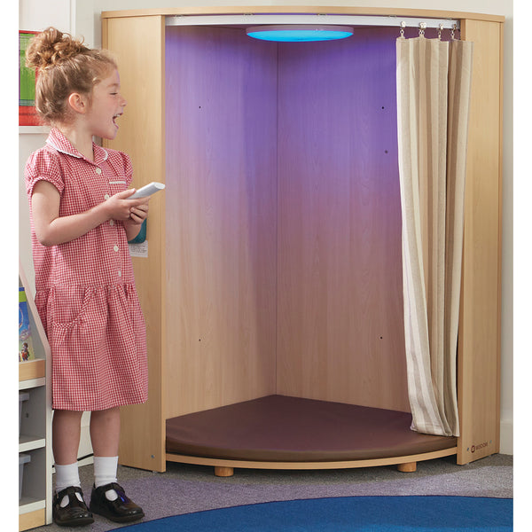 Led Corner Cabinet