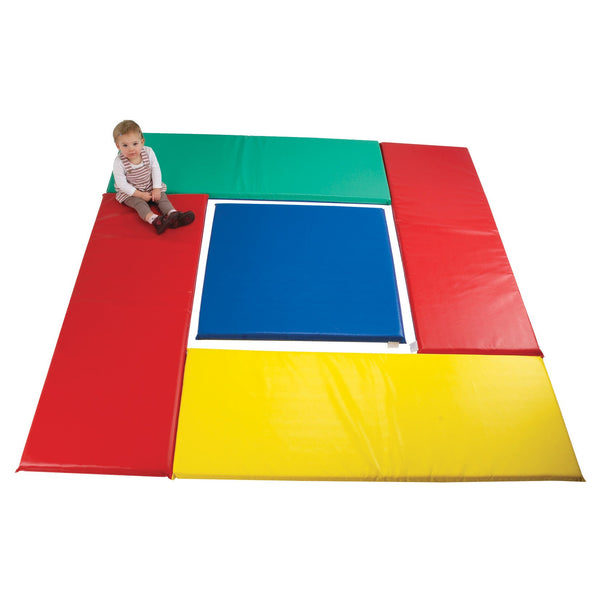 CLIMBING FRAME MATS, Assorted Colours, Set of 5