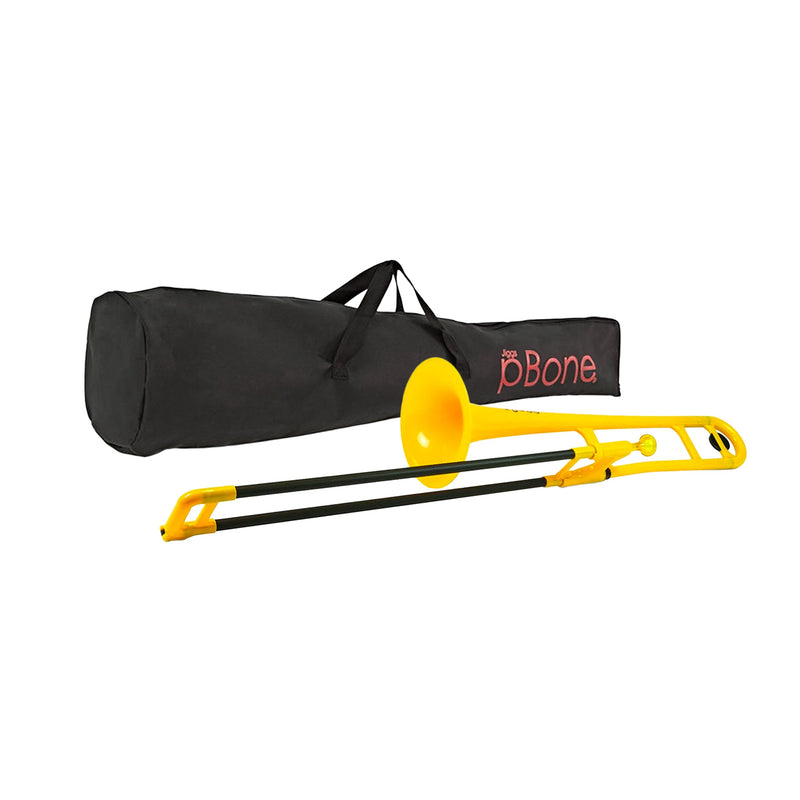 Pbone Plastic B♭ Tenor Trombone - Yellow