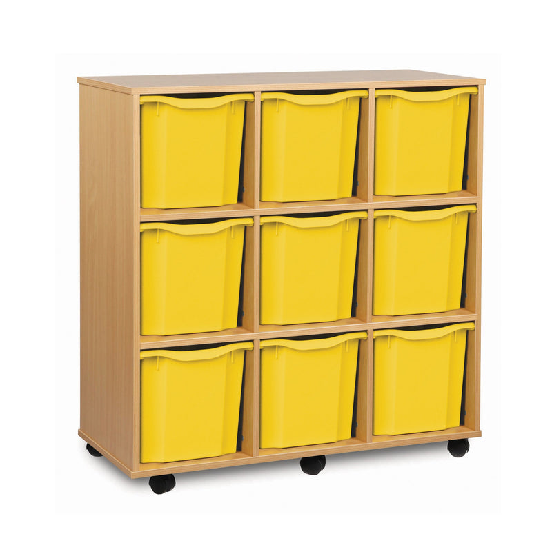 Monarch jumbo tray storage unit Storage unit - 9 trays (3 x 3)