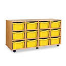 Monarch deep tray storage unit - 12 trays (4 x 3)