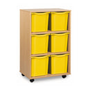 Storage Unit With 6 Jumbo Trays