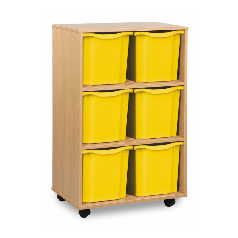Storage Unit With 6 Jumbo Trays