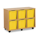 Monarch jumbo tray storage unit Storage unit - 6 trays (3 x 2)