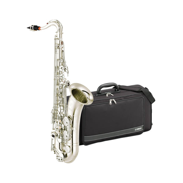 Yamaha YTS480 intermediate Bb tenor saxophone outfit - Silver plate