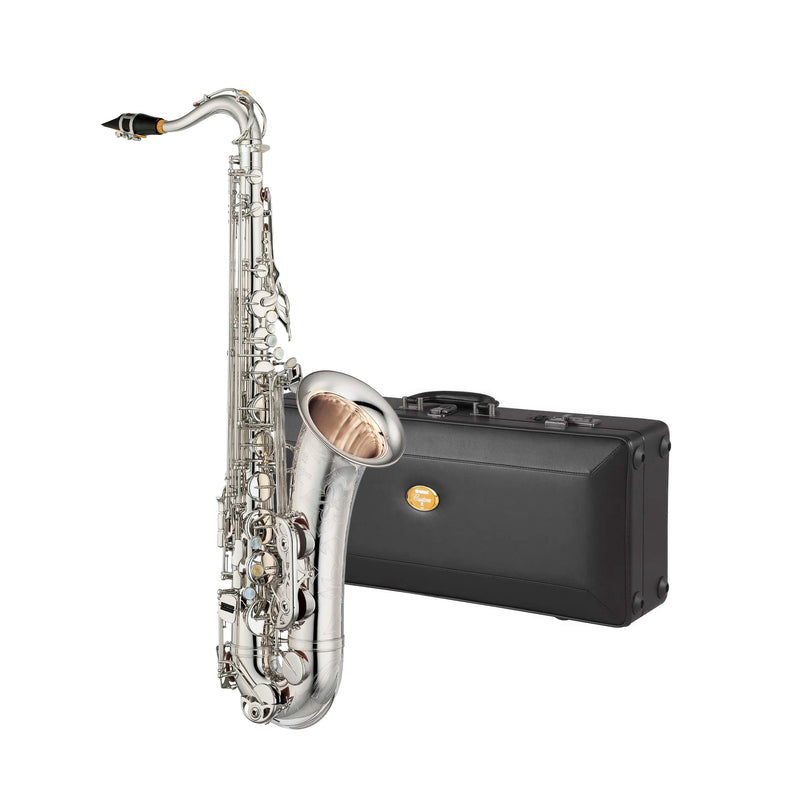 Yamaha YTS875EX Custom series professional Bb tenor saxophone outfit - Silver plated