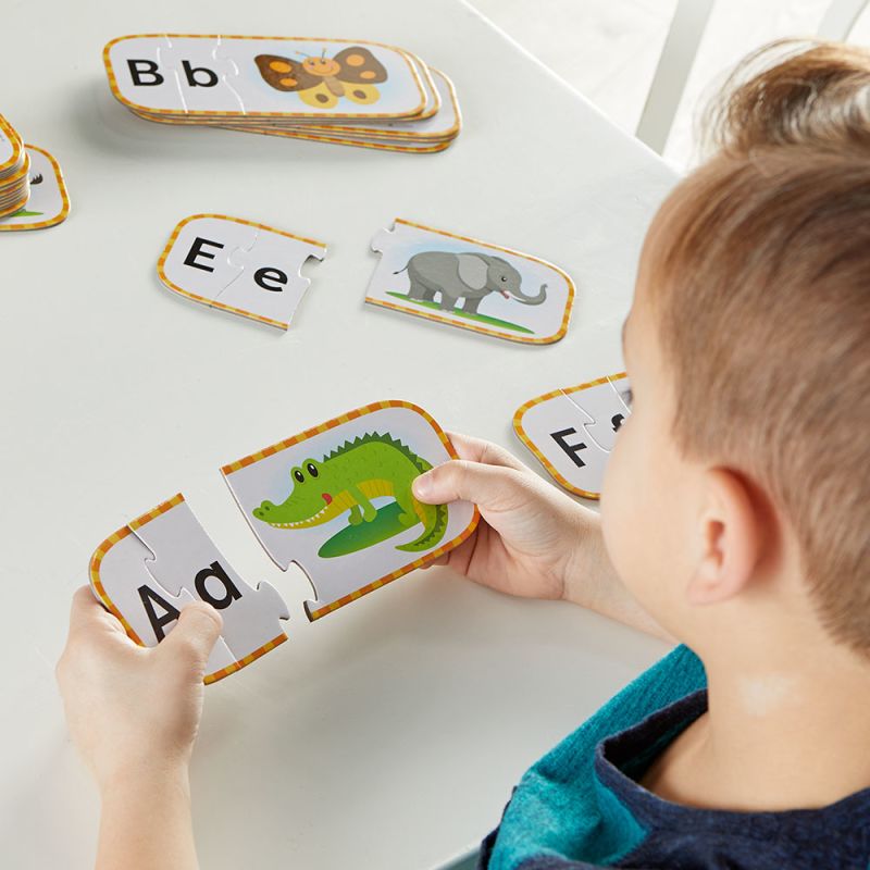 Upper & Lowercase Alphabet Puzzle Cards