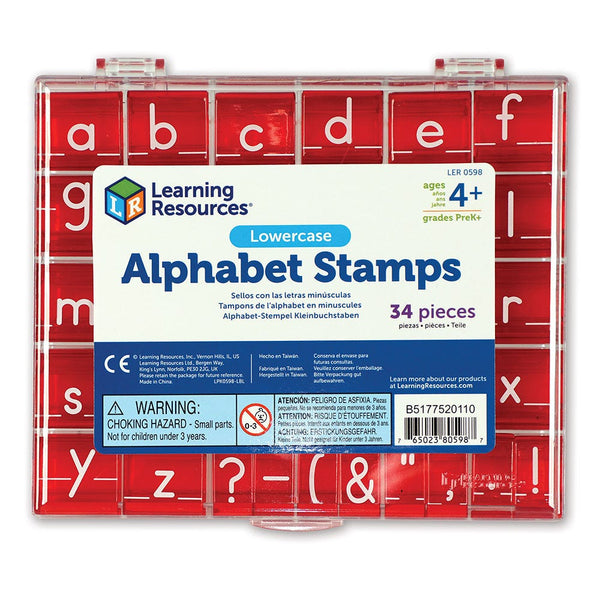 Lowercase Alphabet Stamps