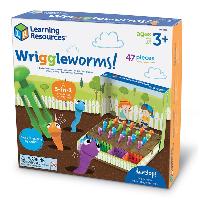 Wriggleworms! Fine Motor Activity Set