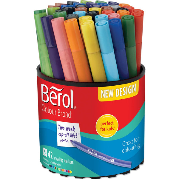 Berol Colourbroad Tub pk 42