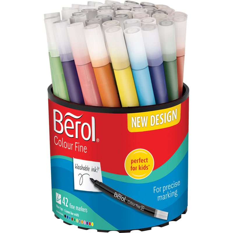 Berol Colourfine Tub pk 42