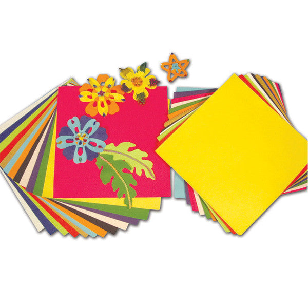 Assorted Felt Squares 23cm pk 50