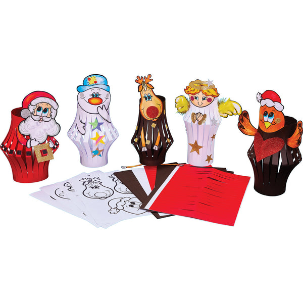 Christmas Character Lanterns pk 20