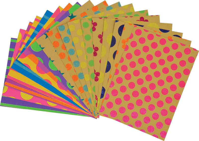 Decorative Kraft Paper Assortment pk 30