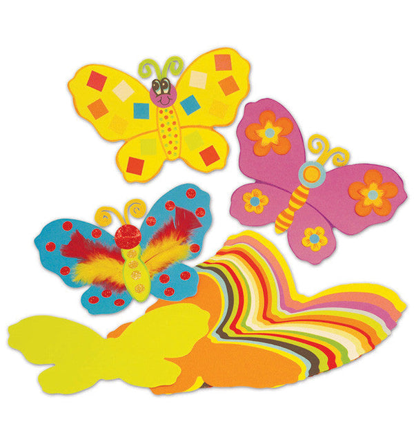 Jumbo Paper Butterflies pk 100