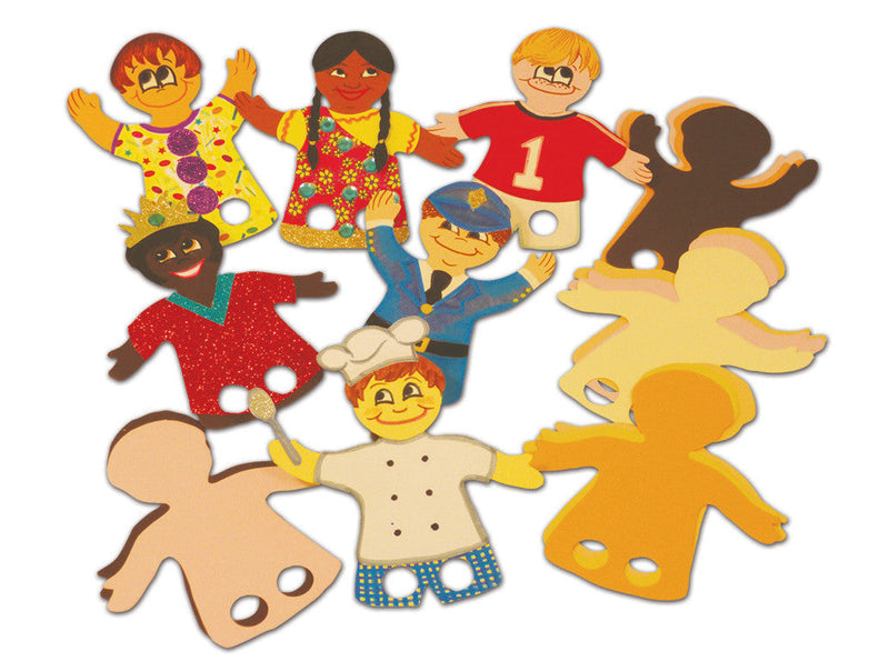 People Finger Puppets pk 50