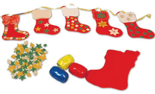 Stocking Bunting & Shapes pk 120