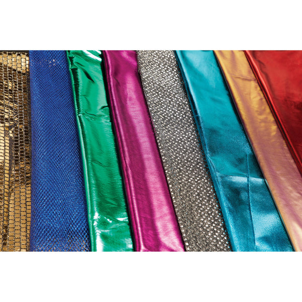 Super Value Metallic Fabric pk 8