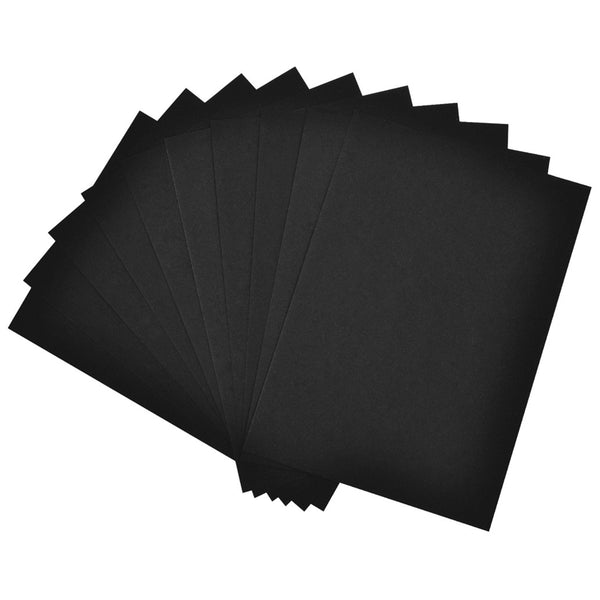 A4 Black Card pk 100