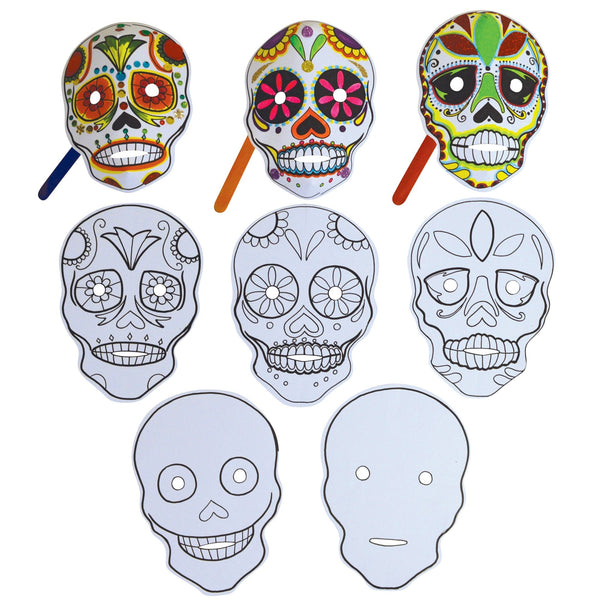 Make a Sugar Skull Mask pk 30